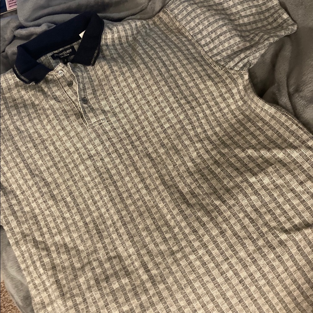 YSL Black and White Polo 🖤🤍